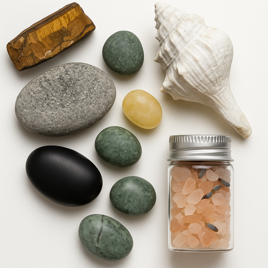 Rock Energy Protection Set – Natural Crystal Shield