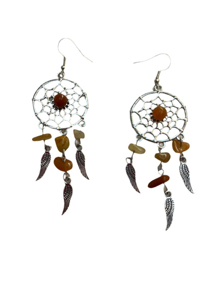 Dreamcatcher Earrings for Focus, Study, and Inner Balance
