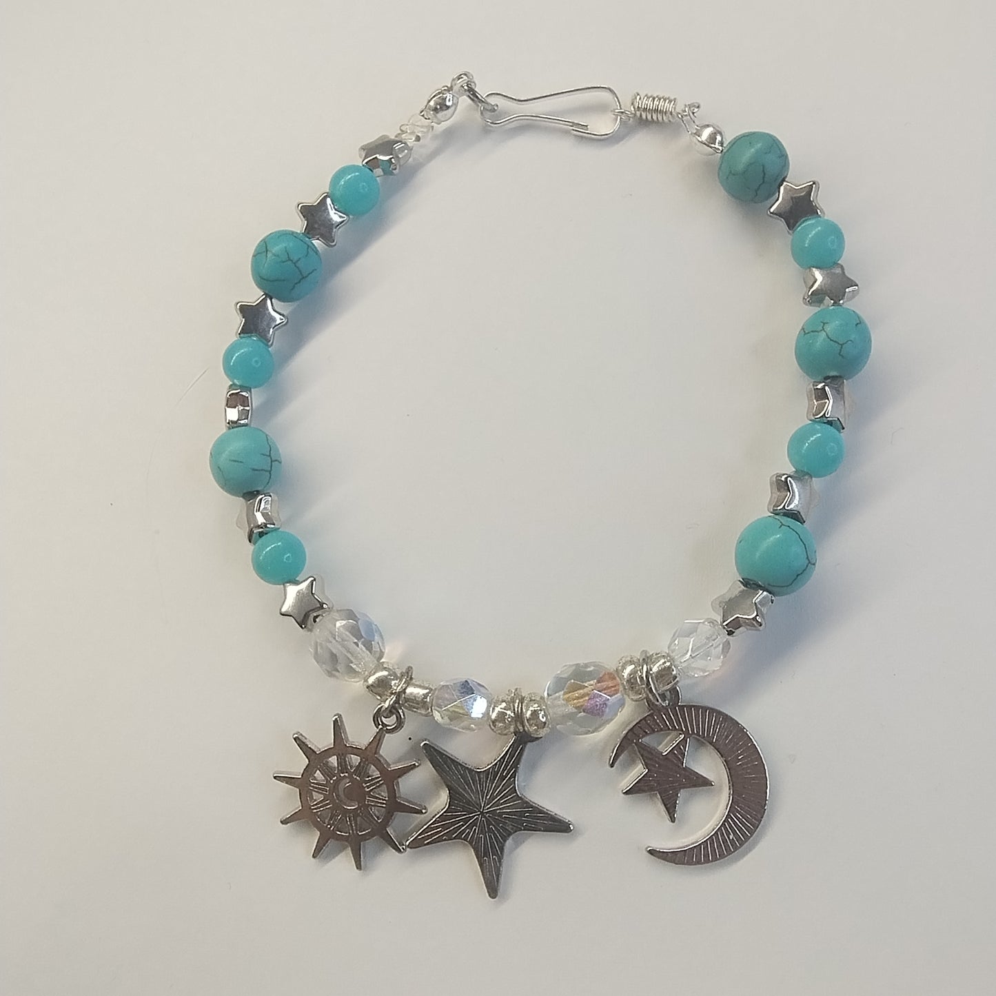 Celestial Dreams – A Cosmic-Inspired Bracelet of Stars, Moons, and Magic